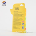 Carte blister de protection UV pour bouclier à lèvres